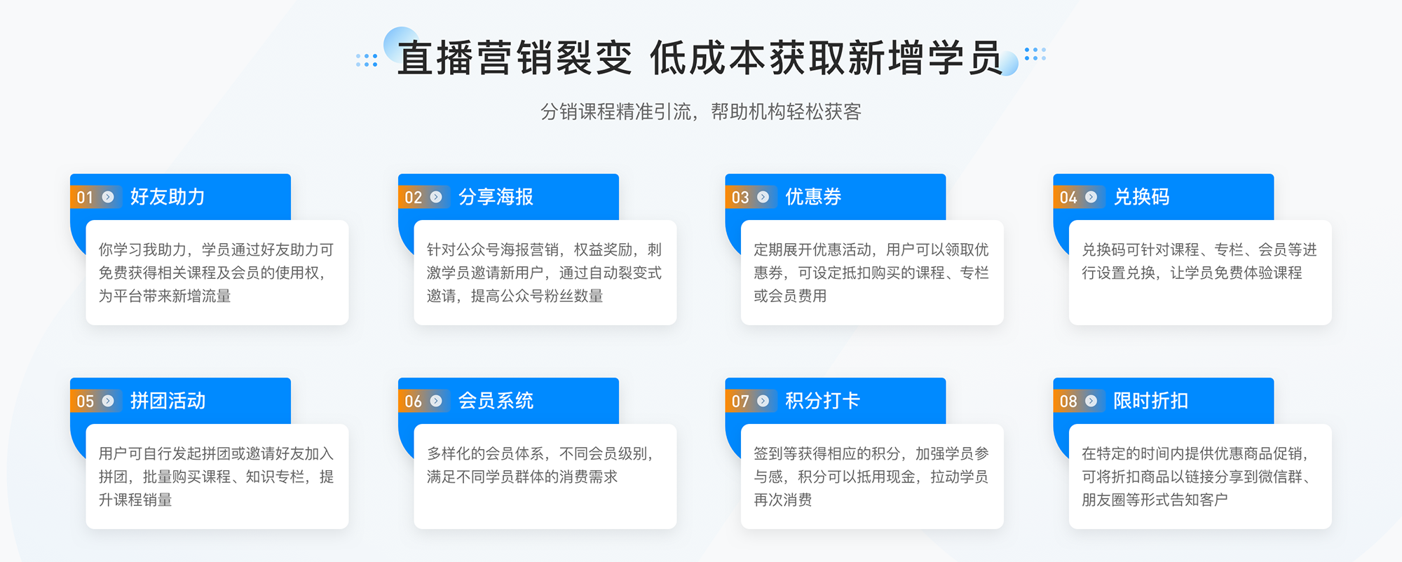 教育直播-視頻課-在線直播課堂_機(jī)構(gòu)如何開設(shè) 教育在線直播平臺(tái) 在線視頻課程平臺(tái) 網(wǎng)上視頻課程 教育直播 在線直播課堂平臺(tái) 第5張